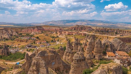 Unique Geological Structures in a Small Town of Central Anatolia