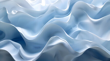 Obraz premium blue silk background