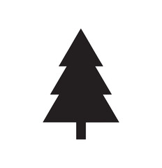 Fototapeta premium Pine tree silhouette