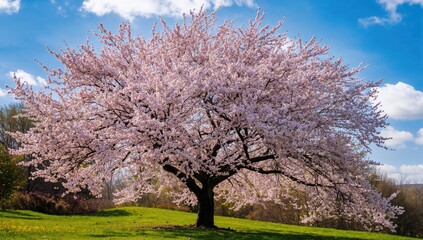 Cherry Blossom Tree, vibrant blooms, seasonal change