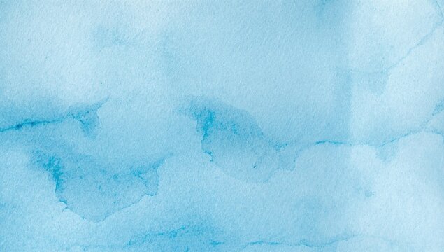 Abstract blue watercolor with stains, suitable for editorial header background