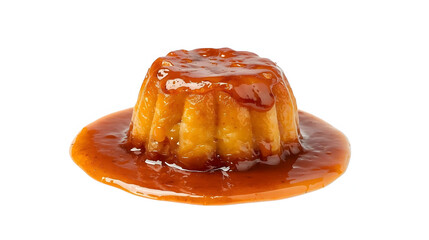 Classic crme caramel flan dessert with rich caramel sauce.