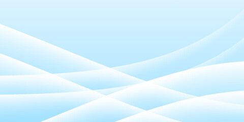 Abstract white wavy glowing lines on a blue background. Futuristic digital high-technology pattern. Health Care concept.