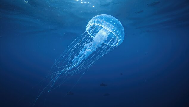 The elegance of jellyfish in aquatic environments