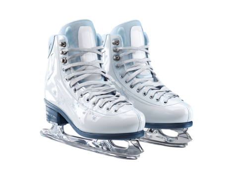 Children Laugh Joyfully While Learning to Ice Skate