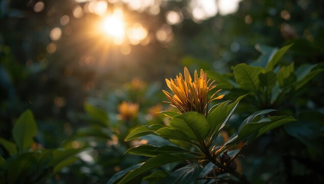 Bangladeshi jangle yellow kit flower, showcasing vibrant color and natural beauty