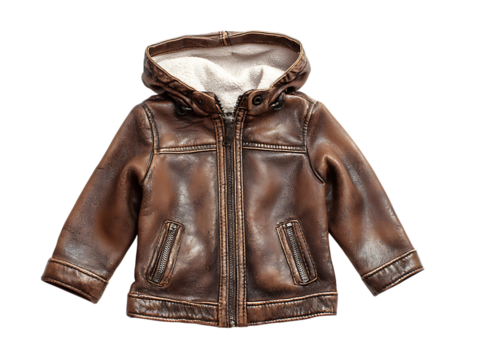 Discover Confidence in Aby Leather Coat