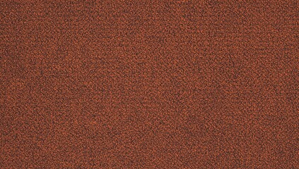 A detailed view of a warm brown and orange silk texture featuring a repeating grid of small circles, showcasing intricate design elements