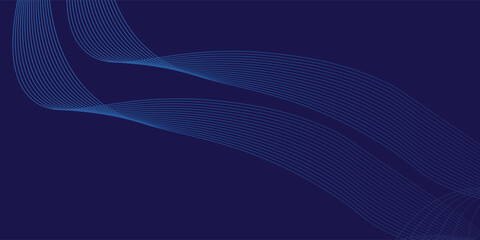 Blue abstract background. Geometric lines pattern. Modern shiny blue gradient lines. Futuristic technology graphic design. Suit for business, cover, header, wallpaper, corporate, website, flyer
