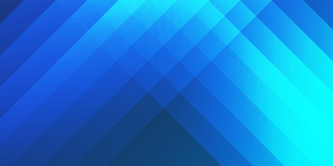 Obraz premium Abstract blue vector background for use in multipurpose design. Creative illustration in geometric shapes style with gradient. Vector illustration