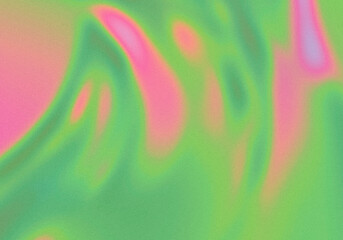  Acid neon grainy gradient abstract background, color blending effect, aesthetic texture