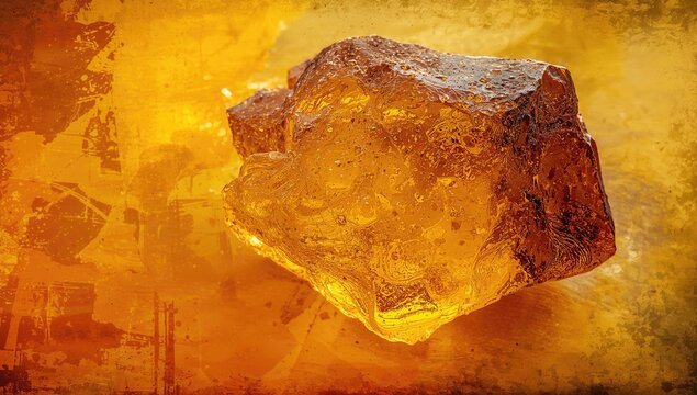 Amber macro abstract background texture with colorful yellow, orange, and red hues, ideal for editorial header background