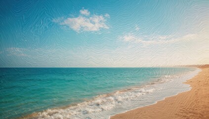 Obraz premium Ocean horizon view