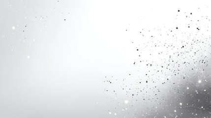 Fototapeta premium Abstract background design featuring scattered particles and sparkling lights in a minimalist monochrome theme for creative projects and artistic works