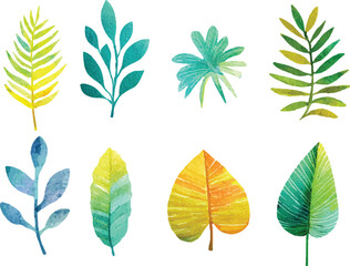 Obraz premium set of autumn leaves