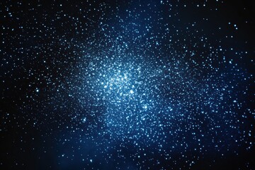 Bright cluster of stars in deep space showcasing cosmic beauty and wonder