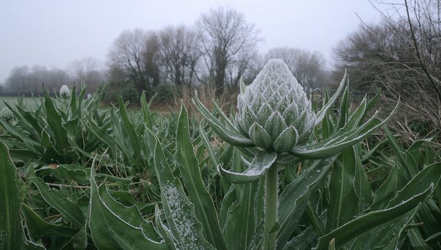 Artichoke thistle leaves, fiber-dense choice