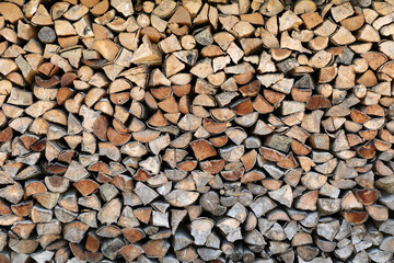 Fire wood fire in a fire bowl