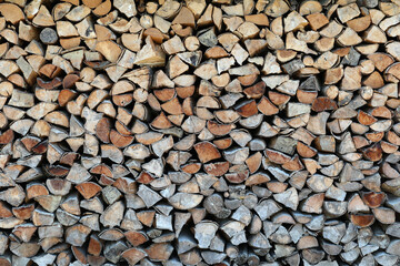 Fire wood fire in a fire bowl