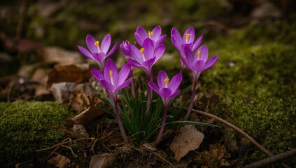 Colchicum speciosum - fall flowering bulbs, seasonal change