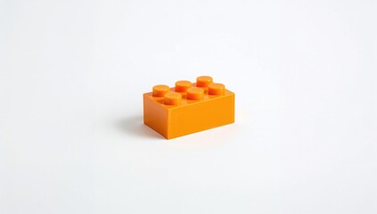 Naklejka premium Plastic building bricks, versatile construction materials for creative projects