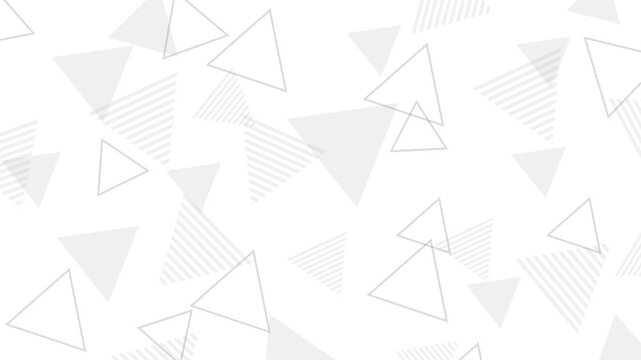 Simple and pop background pattern of triangular shapes