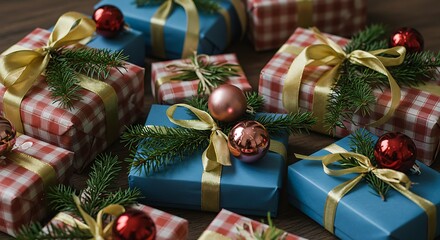 Christmas Presents and Decorations.