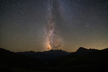 Nocturnal Shots Captured in Mountainous Regions