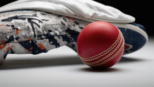 Detailed view of cricket gear, emphasizing maintenance and safety