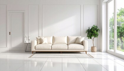 Fototapeta premium Living Room mockup
