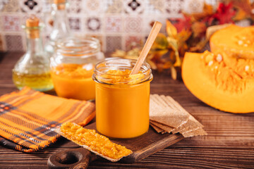 Squash zucchini pumpkin paste puree caviar spread vegetables	