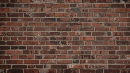 Obraz premium High-quality textured brick wall surface, functional backdrop for design and layout