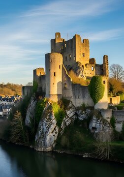 Ch?teau de Clisson - A Medieval Fortress in the Loire Valley.