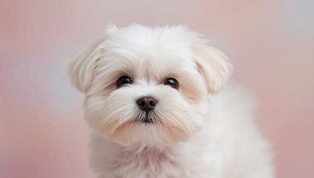 Adorable miniature canine companion