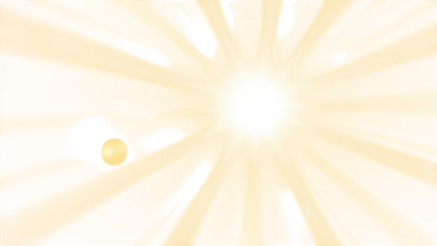 Bright sunlight radiates with vibrant rays, creating warm and inviting atmosphere. image captures essence of sunny day, evoking feelings of joy