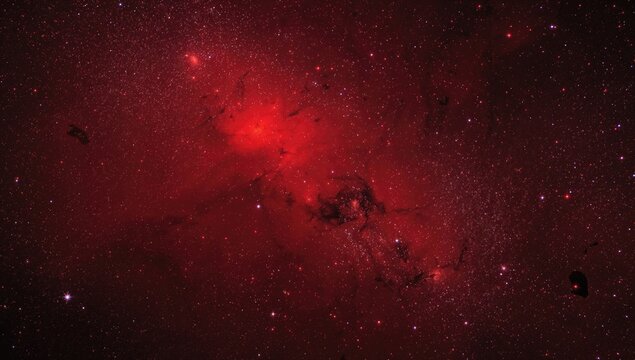 Nebula with interstellar clouds, showcasing cosmic beauty and vastness