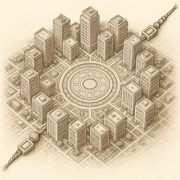 Building-Shaped Rakhi: Architectural Elegance in Traditional Design