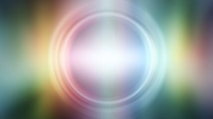 Obraz premium Abstract colorful background with soft blurred lights and circular shapes creating a serene and dynamic atmosphere for various creative projects