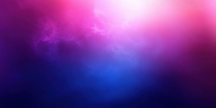 Abstract vibrant gradient of pink, purple, and blue colors blending smoothly with subtle light textures creating an ethereal and calming atmosphere