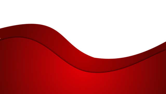 Red Corner Border Vector – Abstract Wave Edge Design for UI, Branding, and Digital Art