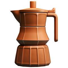 coffee pot, moka pot, , isolated background