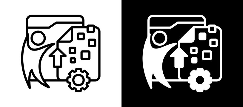 Achievement whiteblack icon