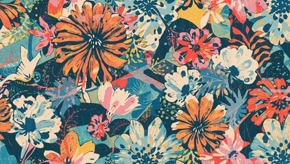 Abstract seamless geometric pattern, suitable for UI backdrop