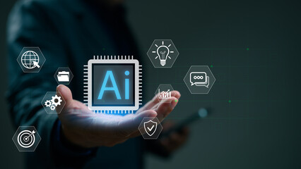 Artificial Intelligence Chip with Digital Interface for Future Business Solutions