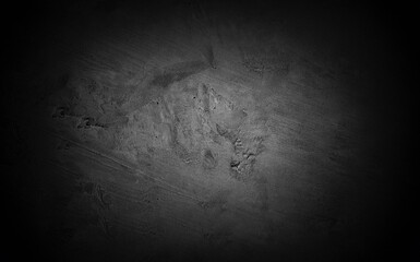 Old wall texture cement dark black gray background abstract grey color design are light with white gradient background.