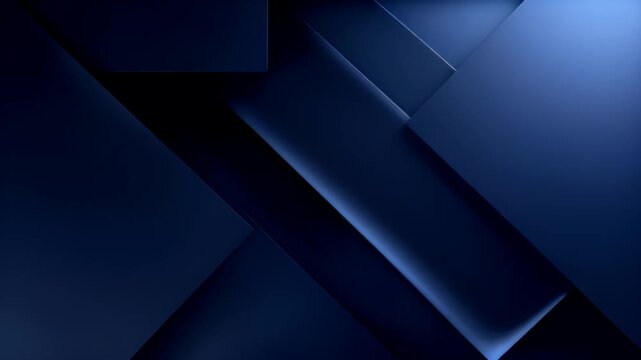 Digital art wallpaper background. abstract blue geometric background with sharp angles and shadows, creating a modern and minimalist aesthetic.