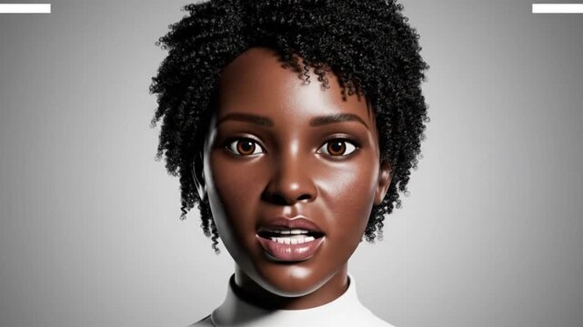 Talking Avatar Lip-Sync Test &mdash; Minor Phoneme Errors, Polished Skin, Uncanny Eyes, Neural Rendering Environment