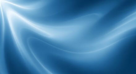 Abstract Blue Light Streaks - Serene and Modern Background Design.