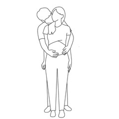 vector illustration of a male body