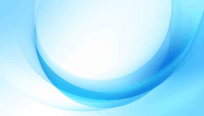 Abstract Blue Swirl Background.